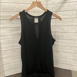 Black Sleeveless Top